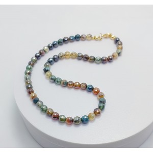 AKİK TAŞI KOLYE / AYNALI