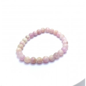 KUNZİT TAŞI BİLEKLİK (6mm Küre Kesim)