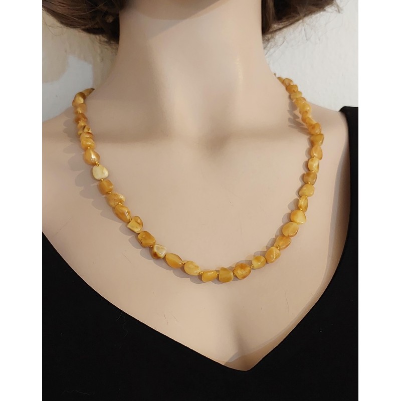 KEHRİBAR YETİŞKİN KOLYE / K-01