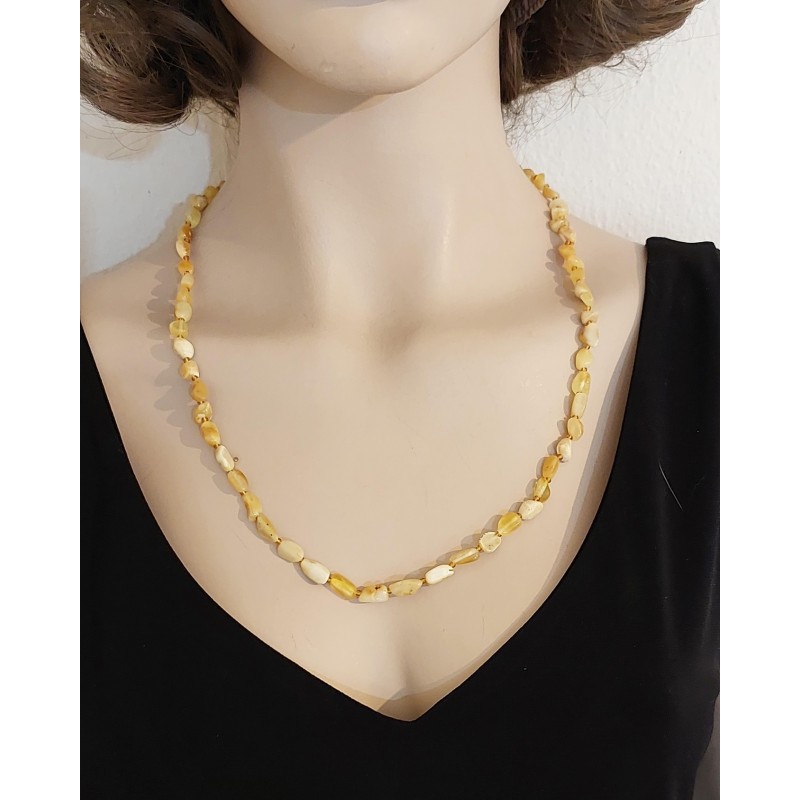 KEHRİBAR YETİŞKİN KOLYE / K-02