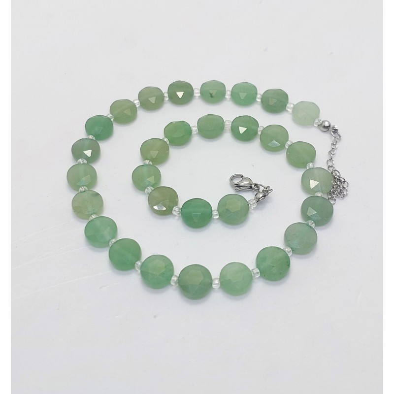 AVENTURİN TAŞI KOLYE  - ÖZEL SERİ 