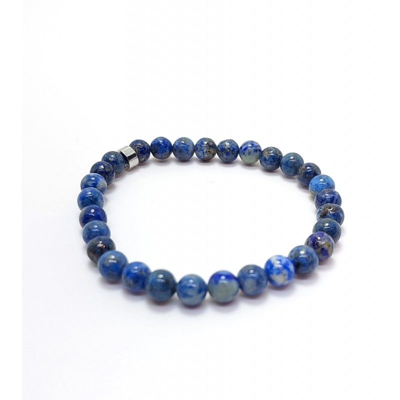 LAPİS LAZULİ BİLEKLİK (8mm Küre Kesim)