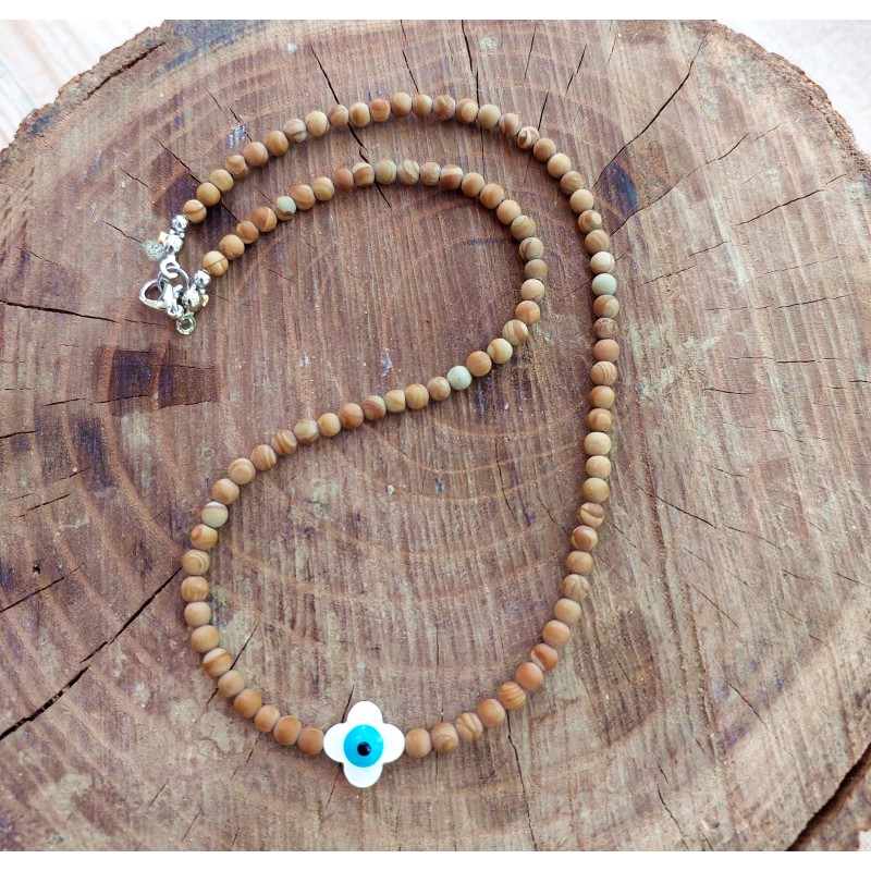 ODUN JASPER VE SEDEF KOLYE