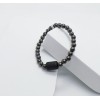 KOÇ BURCU BİLEKLİĞİ / MANYETİT TAŞI (6mm Küre Kesim)