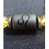 ASLAN BURCU BİLEKLİĞİ / SİTRİN TAŞI (6mm Küre Kesim)