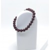 GARNET / LAL TAŞI BİLEKLİK (6mm Küre Kesim)