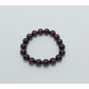 GARNET / LAL TAŞI BİLEKLİK (6mm Küre Kesim)