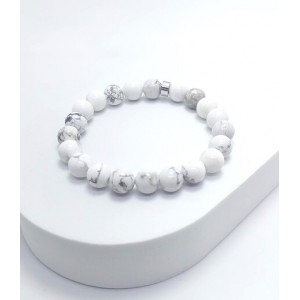 HAVLİT TAŞI BİLEKLİK (6mm Küre Kesim)