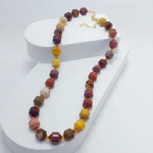 MONKAY JASPER KOLYE (10mm Faset Kesim)