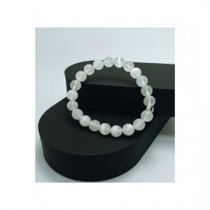 SELENİT BİLEKLİK (8mm Küre Kesim)