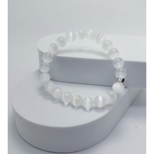 SELENİT BİLEKLİK (8mm Küre Kesim)