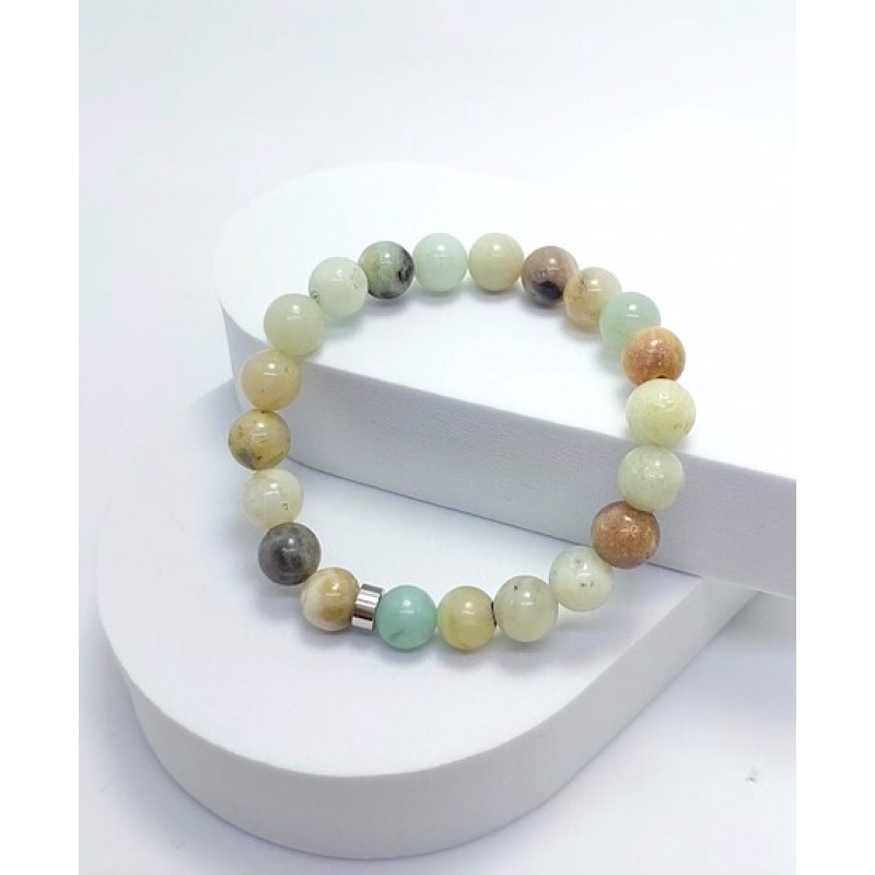 AMAZONİT TAŞI BİLEKLİK 