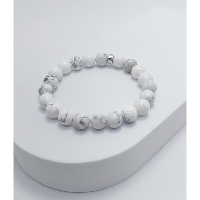 HAVLİT TAŞI BİLEKLİK (8mm Küre Kesim)