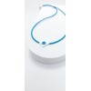 TURKUAZ KOLYE (A+ Kalite-2mm Faset Kesim-Sedef Detaylı)