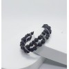 ÇİFT SIRALI ERKEK BİLEKLİK / LAV & HEMATİT (6mm Küre Kesim)