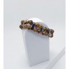 ÇİFT SIRALI ERKEK BİLEKLİK / TİBET AKİK (8mm Küre Kesim)