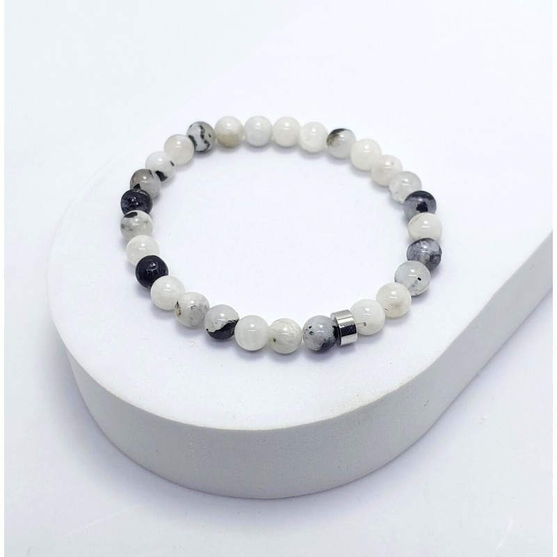 AY TAŞI BİLEKLİK (6mm Küre Kesim)