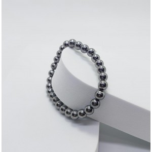 MANYETİT TAŞI BİLEKLİK (8 mm küre kesim)