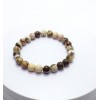 ZEBRA JASPER TAŞI BİLEKLİK (8mm Küre Kesim)
