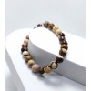 ZEBRA JASPER TAŞI BİLEKLİK (8mm Küre Kesim)