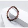 RODONİT TAŞI BİLEKLİK (6mm Küre Kesim)