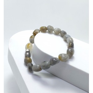 LABRADORİT TAŞI BİLEKLİK (Amorf Kesim)