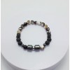 LAV & AKİK & HEMATİT TAŞI TASARIMLI ERKEK BİLEKLİK - M1 (8mm Küre Kesim)