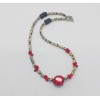 BENEKLİ JASPER & MERCAN TASARIM KOLYE