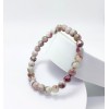 PEMBE TURMALİN BİLEKLİK (A+ Kalite / 6mm Küre Kesim)