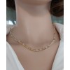 SİTRİN TAŞI KOLYE (4mm Küre Kesim)