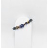 AKİK & LAPİS LAZULİ TASARIM BİLEKLİK (8mm Küre Kesim - Unisex)