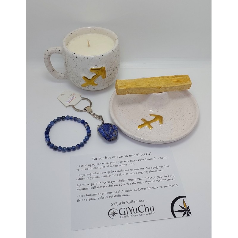 BURÇ HEDİYE SETİ / YAY BURCU 