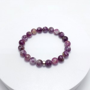 AMETİST TAŞI BİLEKLİK ( 8mm Küre Kesim )