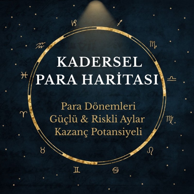 KADERSEL PARA HARİTASI - Kişiye Özel Vedik Analiz