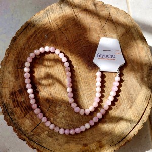 KUNZİT TAŞI 6MM KOLYE