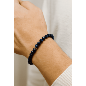 MAVİ KAPLANGÖZÜ BİLEKLİK (6mm Küre Kesim)